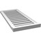 Ekena Millwork Vertical Surface Mount PVC Gable Vent: Functional, w/ 2"W x 2"P Brickmould Sill Frame, 16"W x 36"H GVPVE16X3603SF - alternate 3